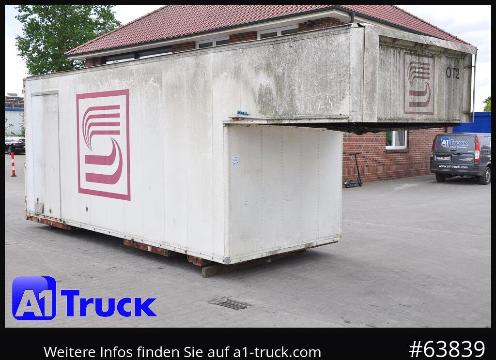 KRONE Container Lager, kann verladen werden 6,3 + 2 Meter - Kofferaufbau: das Bild 1 KRONE Container Lager, kann verladen werden 6,3 + 2 Meter - Kofferaufbau: das Bild 1