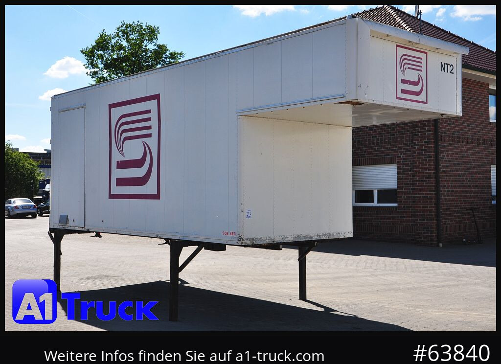 KRONE Container Lager, kann verladen werden 6,3 + 2 Meter - Kofferaufbau: das Bild 1 KRONE Container Lager, kann verladen werden 6,3 + 2 Meter - Kofferaufbau: das Bild 1