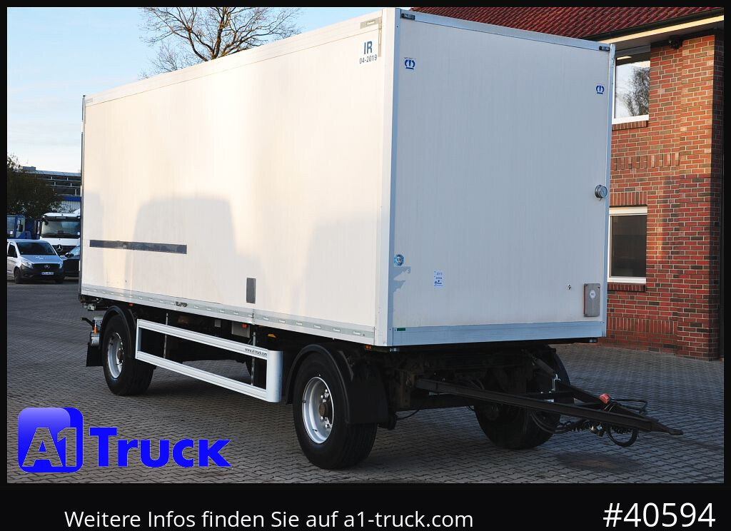 KRONE Koffer ISO, stark isoliert ehemaliger Kühlkoffer, Aluboden - Koffer Anhänger: das Bild 1 KRONE Koffer ISO, stark isoliert ehemaliger Kühlkoffer, Aluboden - Koffer Anhänger: das Bild 1