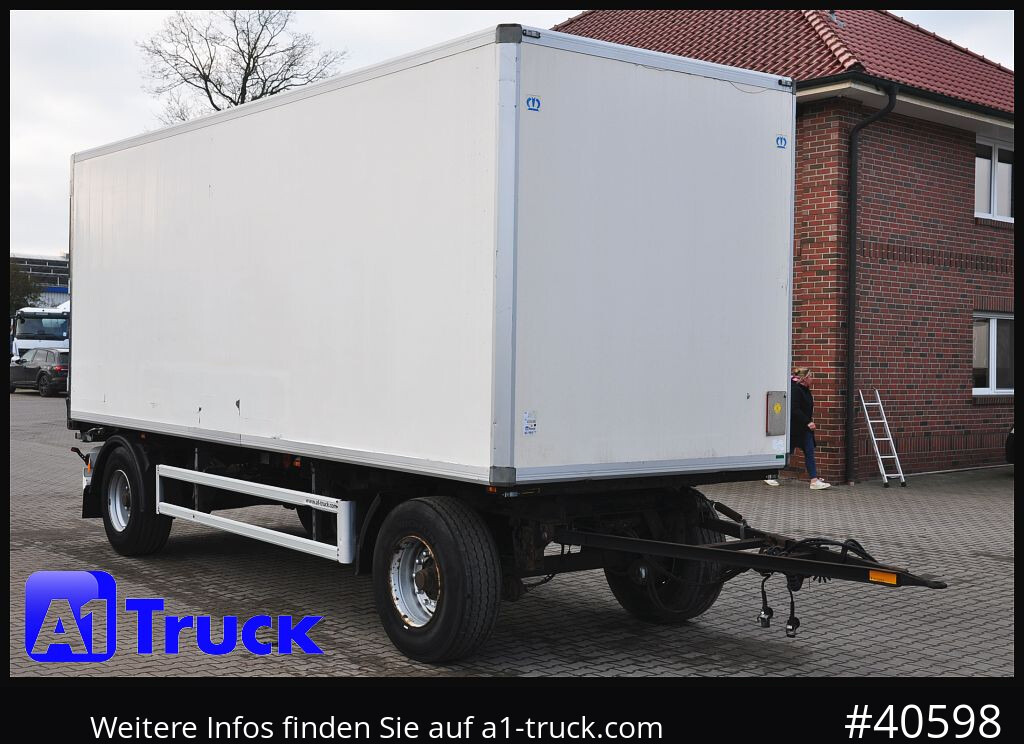 KRONE Koffer ISO, stark isoliert ehemaliger Kühlkoffer, Aluboden - Koffer Anhänger: das Bild 1 KRONE Koffer ISO, stark isoliert ehemaliger Kühlkoffer, Aluboden - Koffer Anhänger: das Bild 1