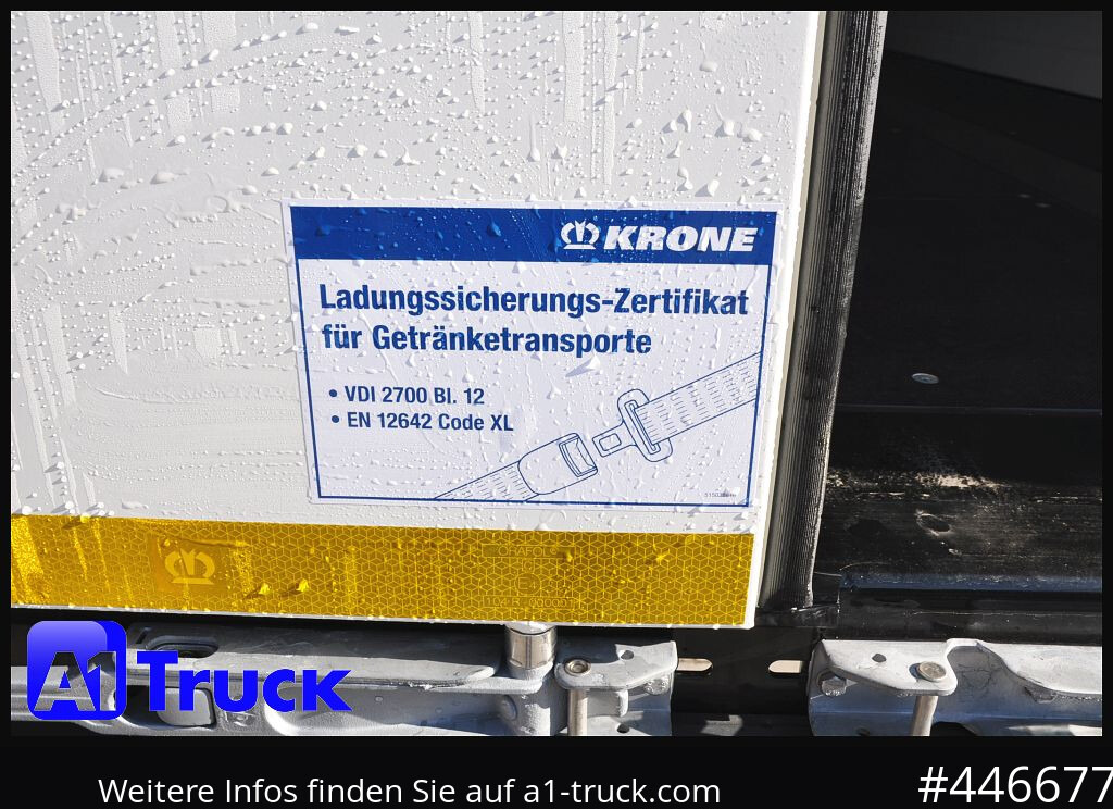 KRONE SD Koffer, Liftachse, Code XL, VDI 2700, SOFORT - Koffer Auflieger: das Bild 5 KRONE SD Koffer, Liftachse, Code XL, VDI 2700, SOFORT - Koffer Auflieger: das Bild 5