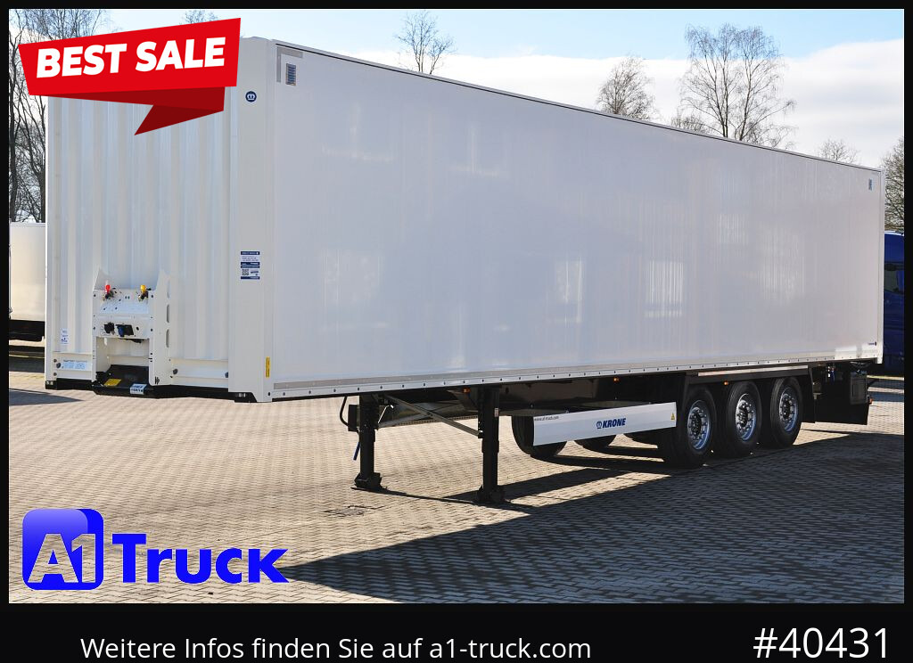 KRONE SD NEU, Lift, Code XL, VDI 2700, SOFORT - Koffer Auflieger: das Bild 1 KRONE SD NEU, Lift, Code XL, VDI 2700, SOFORT - Koffer Auflieger: das Bild 1