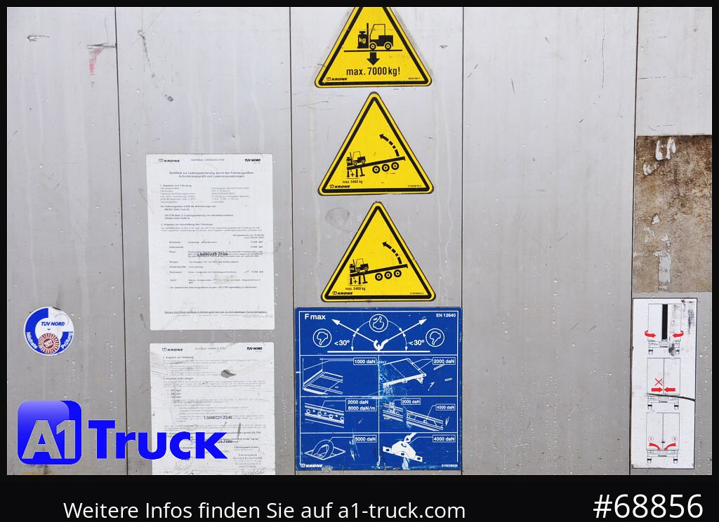 KRONE SD, Standard Tautliner, Alufelgen, Getränke, VDI 2700 - Planenauflieger: das Bild 3 KRONE SD, Standard Tautliner, Alufelgen, Getränke, VDI 2700 - Planenauflieger: das Bild 3