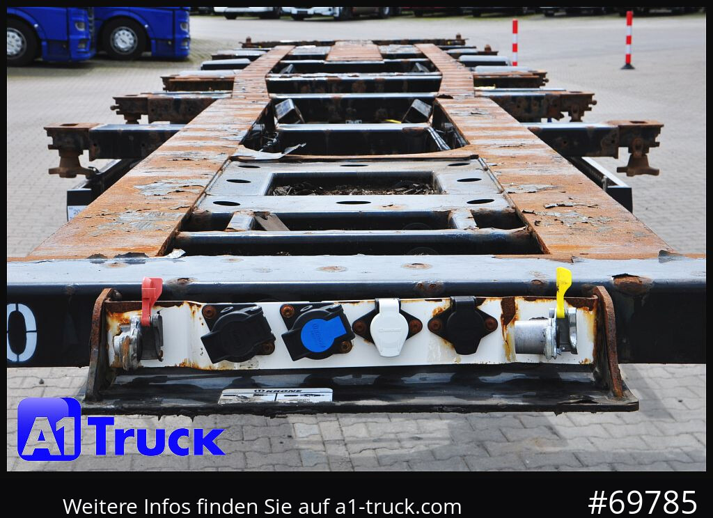 KRONE SDC, Lift SAF, 2x20/30/40 - Container/ Wechselfahrgestell Auflieger: das Bild 5 KRONE SDC, Lift SAF, 2x20/30/40 - Container/ Wechselfahrgestell Auflieger: das Bild 5