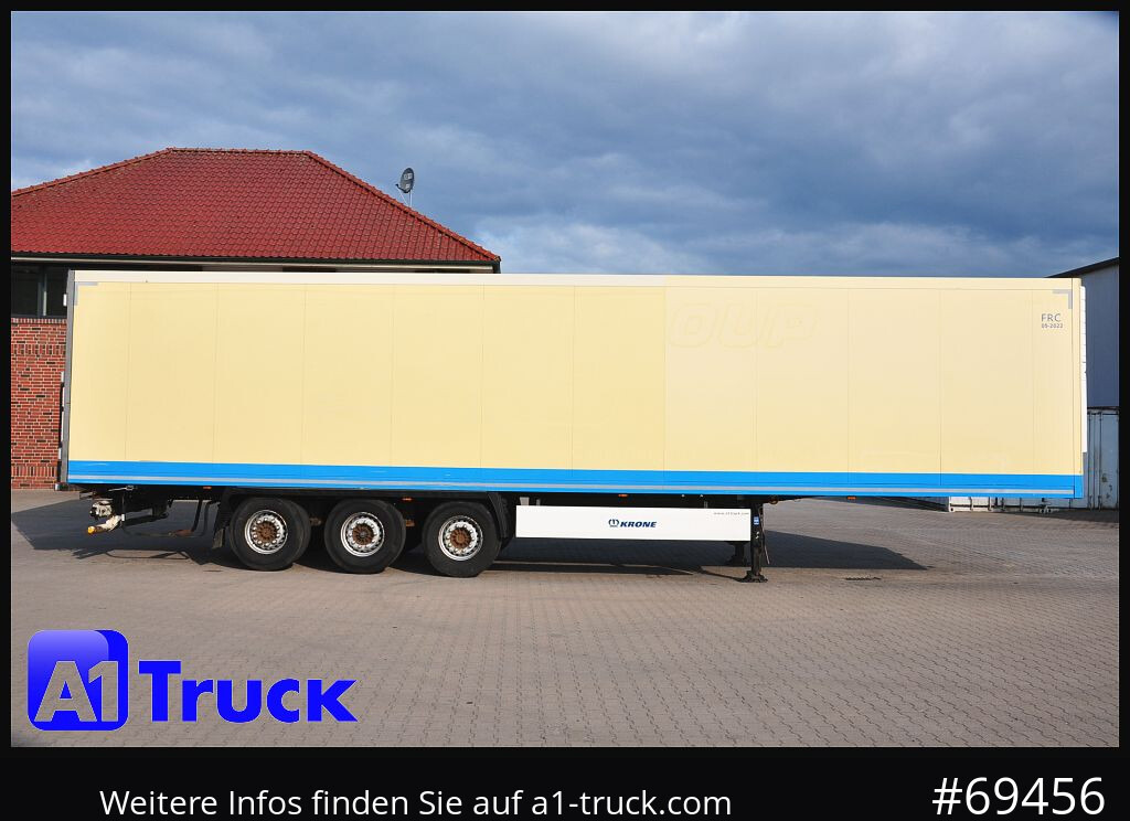 Kühlkoffer Auflieger KRONE SDR 27 Carrier 1950 Mt. Doppelstock Lift,: das Bild 8