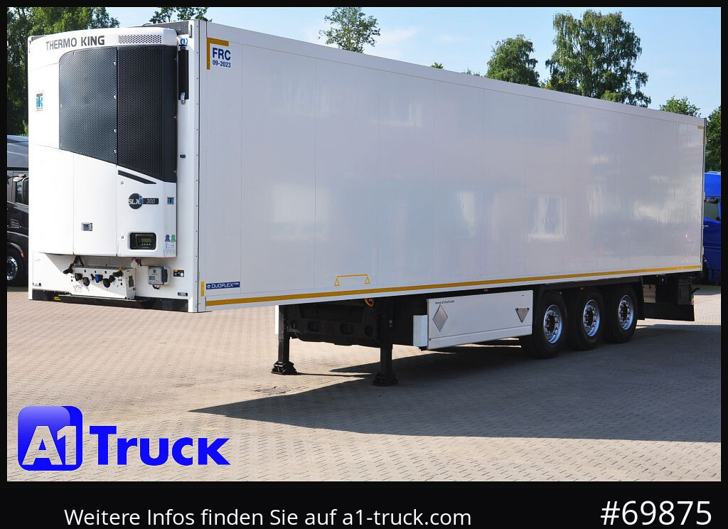 KRONE SDR, ThermoKing SLX 300 i, Blumenbreit, 4497 Stunden - Kühlkoffer Auflieger: das Bild 2 KRONE SDR, ThermoKing SLX 300 i, Blumenbreit, 4497 Stunden - Kühlkoffer Auflieger: das Bild 2