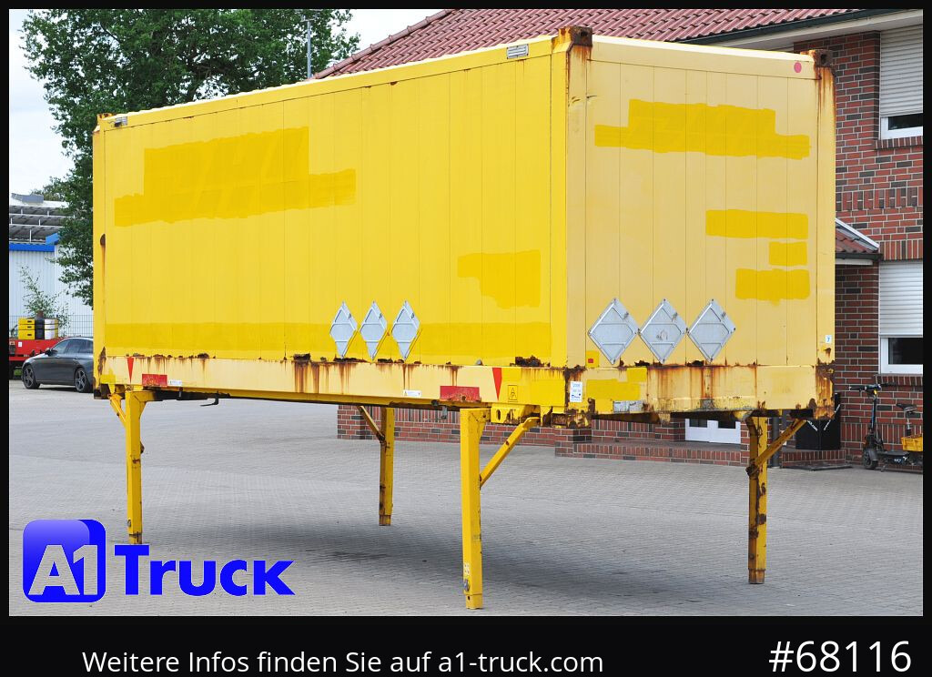KRONE WB 7,45 Koffer, BDF Wechselbrücke 2560mm - Kofferaufbau: das Bild 1 KRONE WB 7,45 Koffer, BDF Wechselbrücke 2560mm - Kofferaufbau: das Bild 1