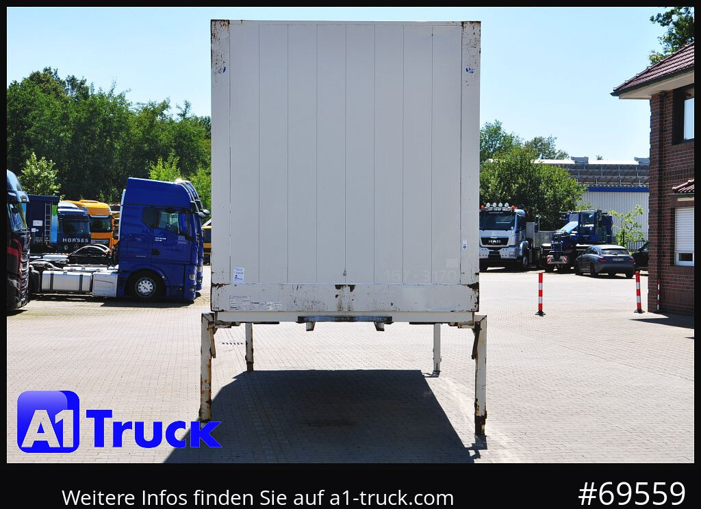 KRONE WB BDF 7,45 Koffer, 2750mm innen, 10 x vorhanden - Kofferaufbau: das Bild 2 KRONE WB BDF 7,45 Koffer, 2750mm innen, 10 x vorhanden - Kofferaufbau: das Bild 2