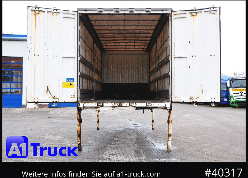 KRONE Wechselbrücke 7,45 Multilock, neutral - Planenaufbau: das Bild 2 KRONE Wechselbrücke 7,45 Multilock, neutral - Planenaufbau: das Bild 2