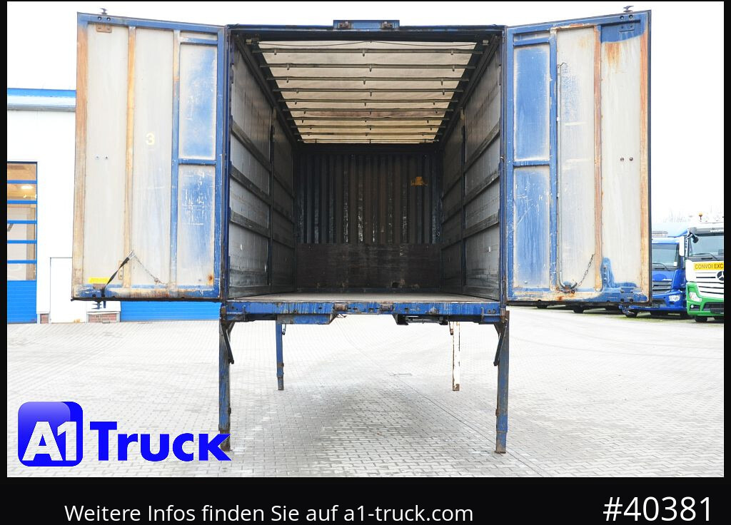 KRONE Wechselbrücke 7,45 neue Plane, Bordwand - Planenaufbau: das Bild 2 KRONE Wechselbrücke 7,45 neue Plane, Bordwand - Planenaufbau: das Bild 2