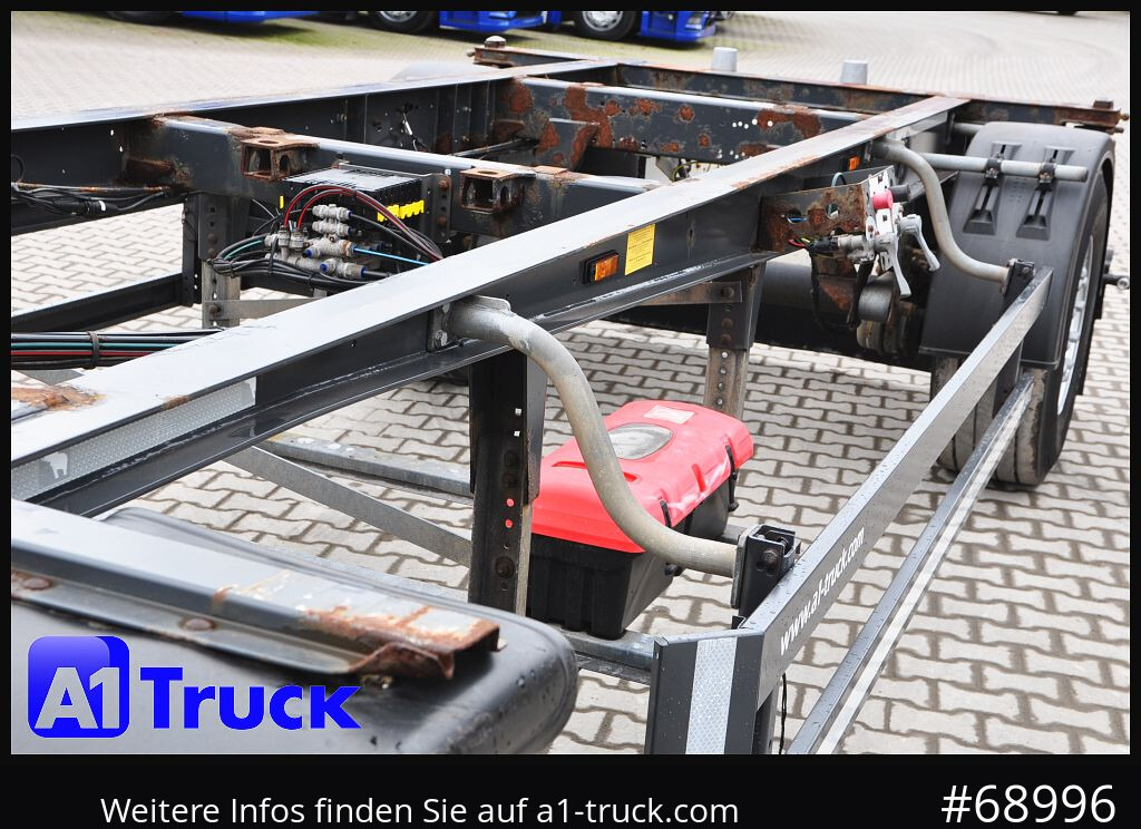 SCHMITZ AWF 18, Standard Anhänger, BDF - LKW: das Bild 2 SCHMITZ AWF 18, Standard Anhänger, BDF - LKW: das Bild 2