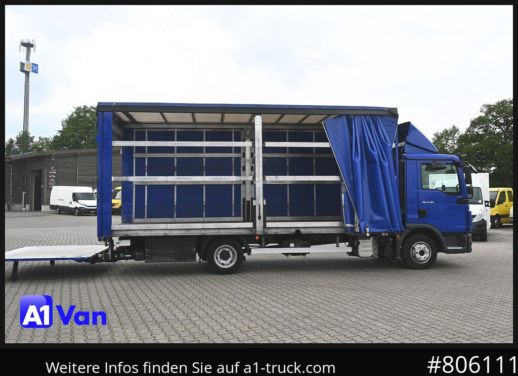 MAN TGL 8.180 4x2 Pritsche Plane, LBW, Klima - Plane LKW: das Bild 2 MAN TGL 8.180 4x2 Pritsche Plane, LBW, Klima - Plane LKW: das Bild 2