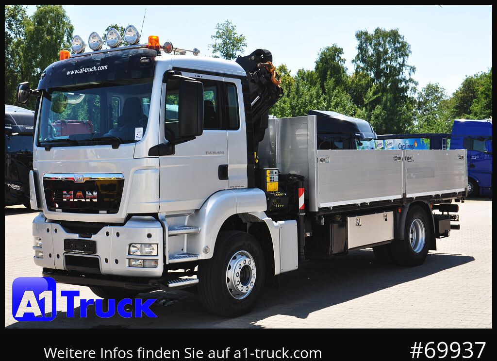 Autokran, Pritsche LKW MAN TGS 18,400 LL, PK12.502  Funk,: das Bild 12