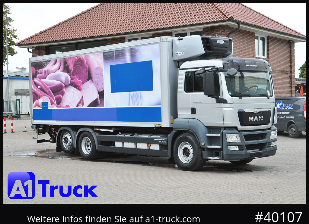 MAN TGS 26.360, Carrier 1150 Rolltor+ LBW, Lift - Kühlkoffer LKW: das Bild 1 MAN TGS 26.360, Carrier 1150 Rolltor+ LBW, Lift - Kühlkoffer LKW: das Bild 1