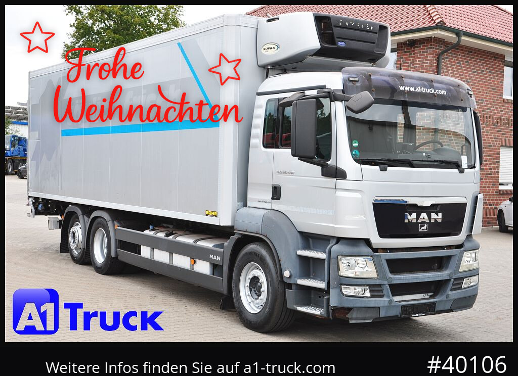 MAN TGS 26.440, Carrier 850 Rolltor+ LBW, Lift - Kühlkoffer LKW: das Bild 1 MAN TGS 26.440, Carrier 850 Rolltor+ LBW, Lift - Kühlkoffer LKW: das Bild 1