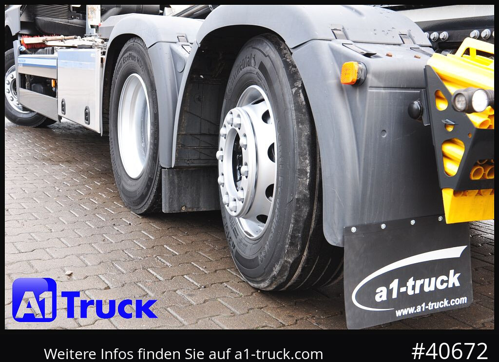 MAN TGS 26.470 BL, Meiller RS 21.70, Lenkachse, - Abrollkipper: das Bild 2 MAN TGS 26.470 BL, Meiller RS 21.70, Lenkachse, - Abrollkipper: das Bild 2