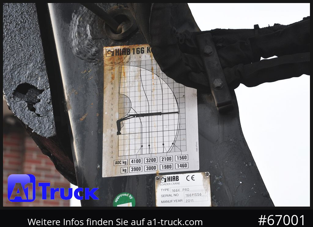 MAN TGX 26.400, Hiab Kran, Lenk-Liftachse, - Autokran, Pritsche LKW: das Bild 4 MAN TGX 26.400, Hiab Kran, Lenk-Liftachse, - Autokran, Pritsche LKW: das Bild 4