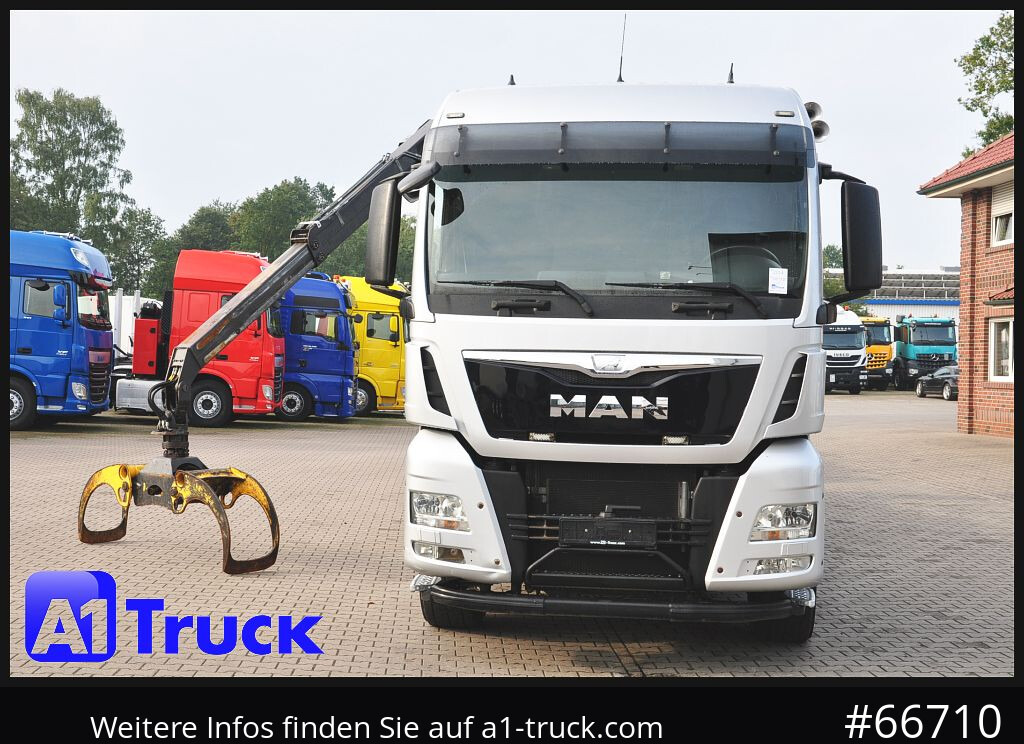 Holztransporter, Autokran MAN TGX 26.480, Holz Kesla 2109, 6x4,: das Bild 13