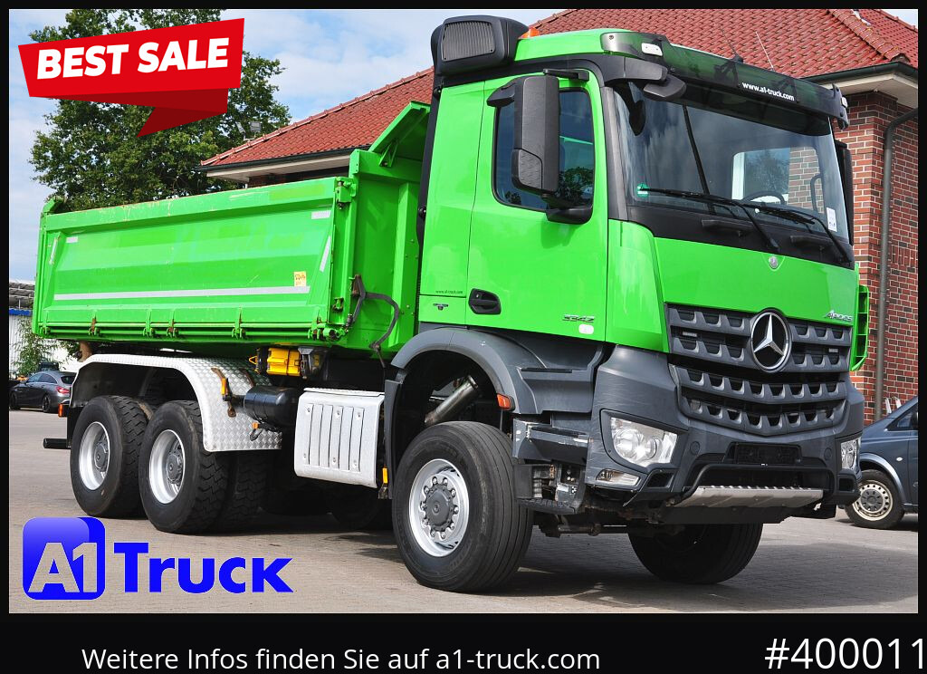 MERCEDES-BENZ Arcos 3342 BB, 6X6 Meiller Bordmatik - Kipper: das Bild 1 MERCEDES-BENZ Arcos 3342 BB, 6X6 Meiller Bordmatik - Kipper: das Bild 1