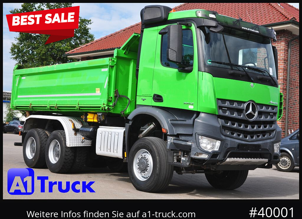 MERCEDES-BENZ Arcos 3342 BB, 6X6 Meiller Bordmatik - Kipper: das Bild 1 MERCEDES-BENZ Arcos 3342 BB, 6X6 Meiller Bordmatik - Kipper: das Bild 1