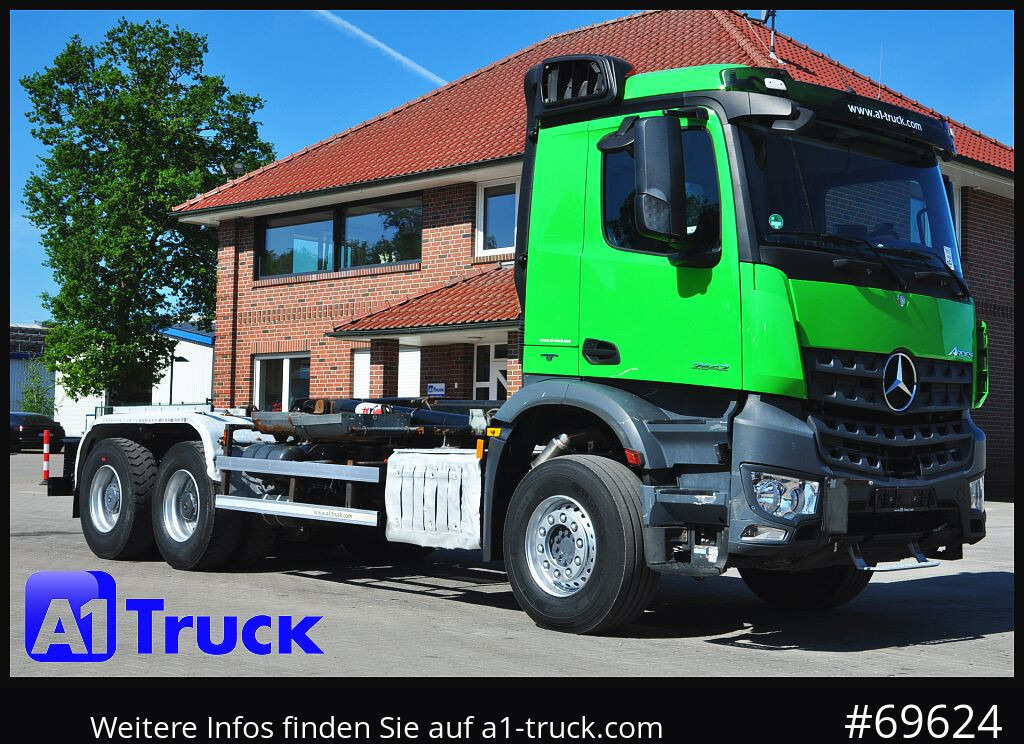 MERCEDES-BENZ Arocs 2542, Abrollkipper, 6x4, HYVA, - Abrollkipper: das Bild 1 MERCEDES-BENZ Arocs 2542, Abrollkipper, 6x4, HYVA, - Abrollkipper: das Bild 1