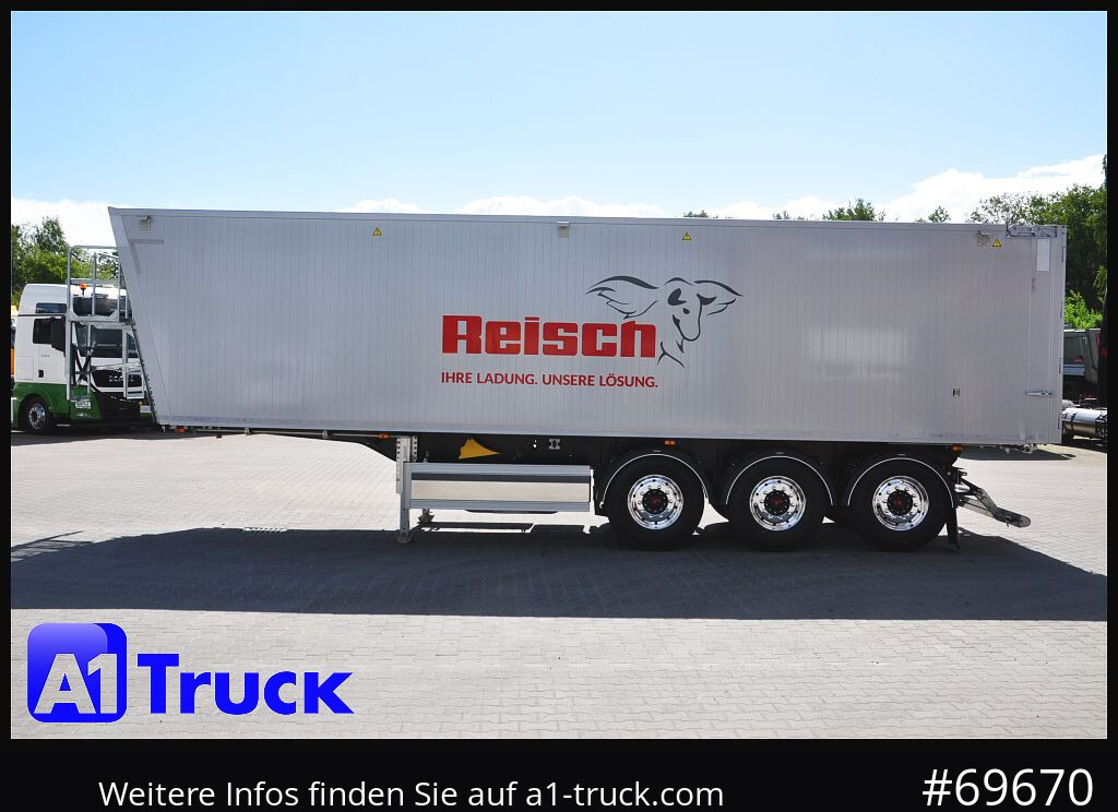 Kipper Auflieger neu kaufen REISCH RHKS, Alu-Kippmulde 52m³, Kombitüren, Alufelgen, Liftachse,: das Bild 12 Kipper Auflieger neu kaufen REISCH RHKS, Alu-Kippmulde 52m³, Kombitüren, Alufelgen, Liftachse,: das Bild 12