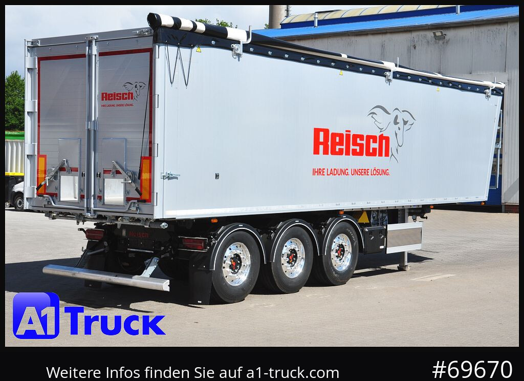 Kipper Auflieger neu kaufen REISCH RHKS, Alu-Kippmulde 52m³, Kombitüren, Alufelgen, Liftachse,: das Bild 9 Kipper Auflieger neu kaufen REISCH RHKS, Alu-Kippmulde 52m³, Kombitüren, Alufelgen, Liftachse,: das Bild 9