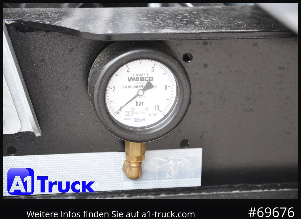 REISCH RHKS, Alu-Kippmulde 57m³, Kombitüren, Alufelgen, Liftachse, - Kipper Auflieger: das Bild 2 REISCH RHKS, Alu-Kippmulde 57m³, Kombitüren, Alufelgen, Liftachse, - Kipper Auflieger: das Bild 2