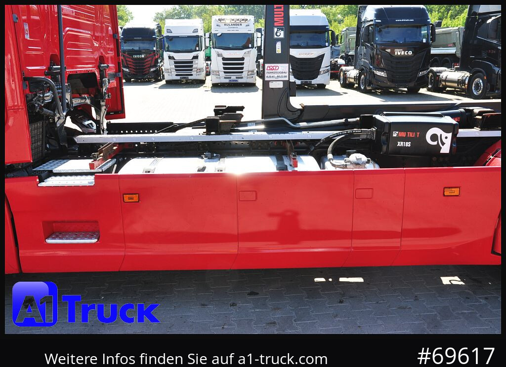 SCANIA R500, Abrollkipper, HIAB, Lift-Lenkachse, - Abrollkipper: das Bild 2 SCANIA R500, Abrollkipper, HIAB, Lift-Lenkachse, - Abrollkipper: das Bild 2