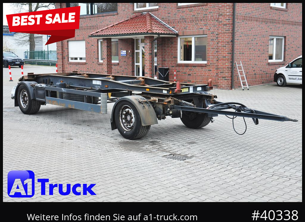 SCHMITZ ACF 18 Luft SAF TüV 07-2026, - Abrollanhänger/ Absetzanhänger: das Bild 1 SCHMITZ ACF 18 Luft SAF TüV 07-2026, - Abrollanhänger/ Absetzanhänger: das Bild 1