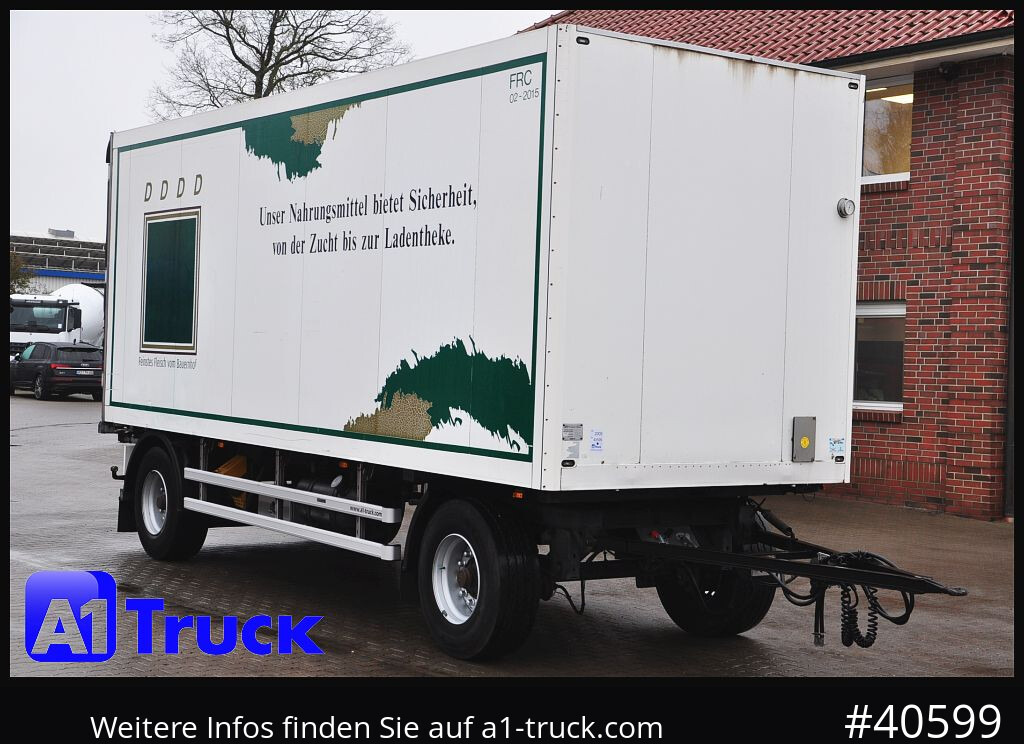 SCHMITZ Achwege & Tönjes, Rohrbahn, Fleisch, Schmitz Aufbau - Kühlkoffer Anhänger: das Bild 1 SCHMITZ Achwege & Tönjes, Rohrbahn, Fleisch, Schmitz Aufbau - Kühlkoffer Anhänger: das Bild 1