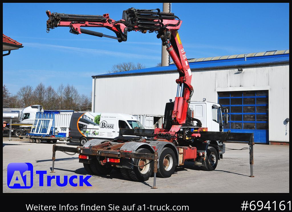 Sattelzugmaschine IVECO-MAGIRUS 420 6x4, HMF3722 Jib Funk Seilwinde,: das Bild 9