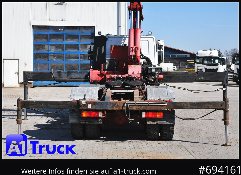 Sattelzugmaschine IVECO-MAGIRUS 420 6x4, HMF3722 Jib Funk Seilwinde,: das Bild 10