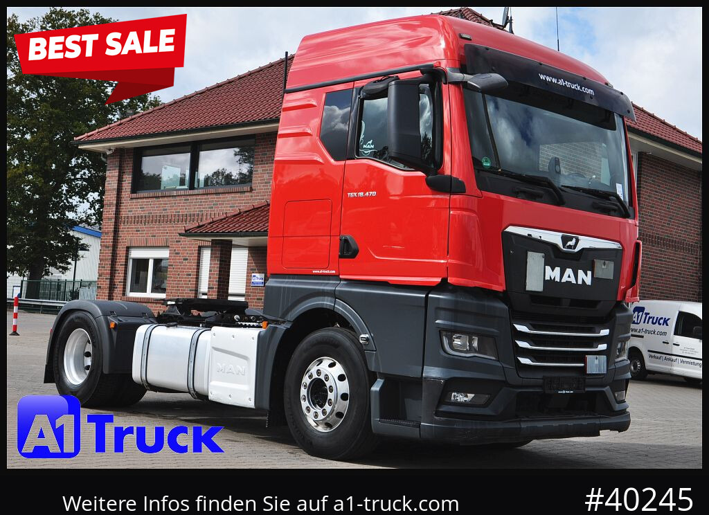 MAN TGX 18.470 GM Hydraulik, Intarder Navi Standklima, - Sattelzugmaschine: das Bild 1 MAN TGX 18.470 GM Hydraulik, Intarder Navi Standklima, - Sattelzugmaschine: das Bild 1