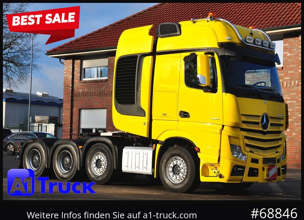 MERCEDES-BENZ 4163 BL 8x4,, Schwerlast 180 to Zuggewicht. 8x4, TOP - Sattelzugmaschine: das Bild 1 MERCEDES-BENZ 4163 BL 8x4,, Schwerlast 180 to Zuggewicht. 8x4, TOP - Sattelzugmaschine: das Bild 1