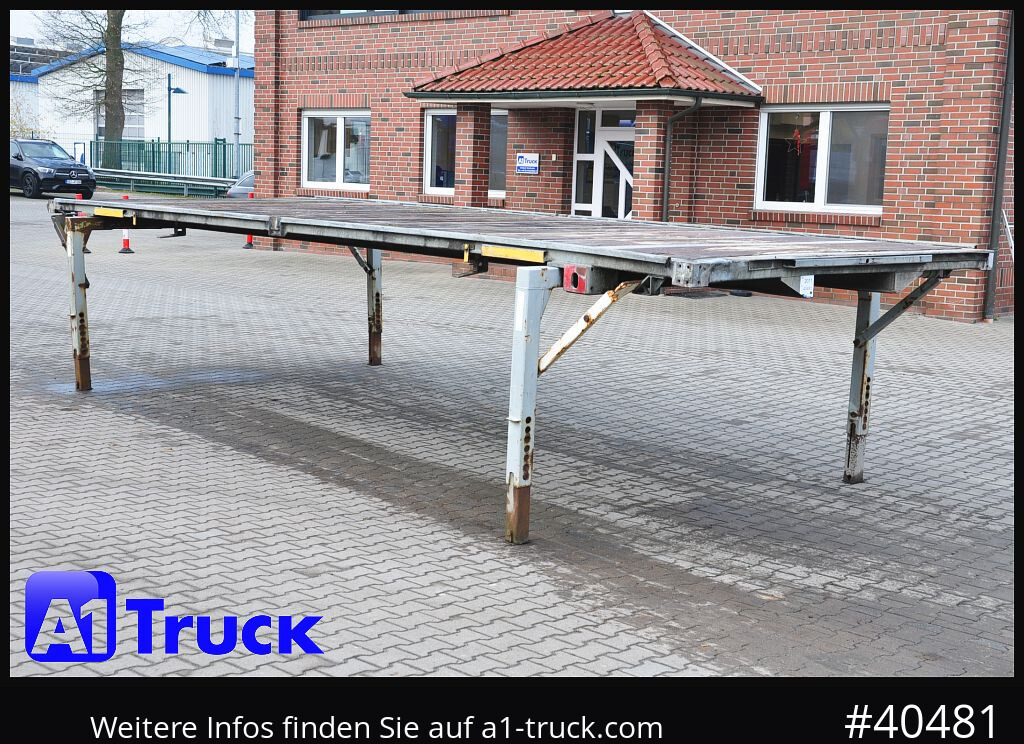 WECON WPR 745, verzinkt, Plattform, Plateau, - Pritschenaufbau: das Bild 1 WECON WPR 745, verzinkt, Plattform, Plateau, - Pritschenaufbau: das Bild 1