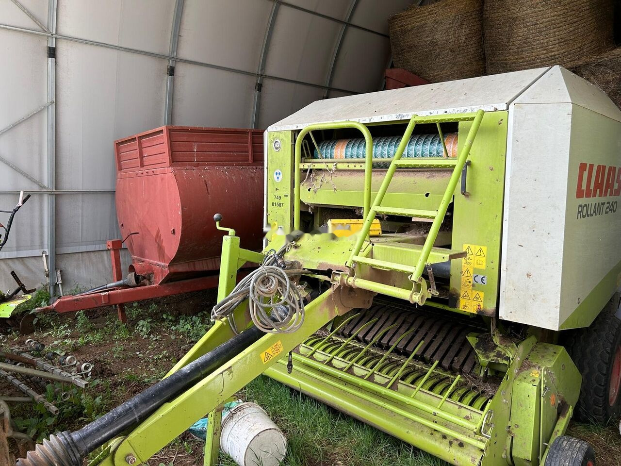 Claas ROLLANT 240 - Rundballenpresse: das Bild 1 Claas ROLLANT 240 - Rundballenpresse: das Bild 1