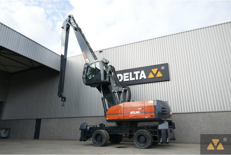 Atlas 520MH - Umschlagbagger: das Bild 4 Atlas 520MH - Umschlagbagger: das Bild 4