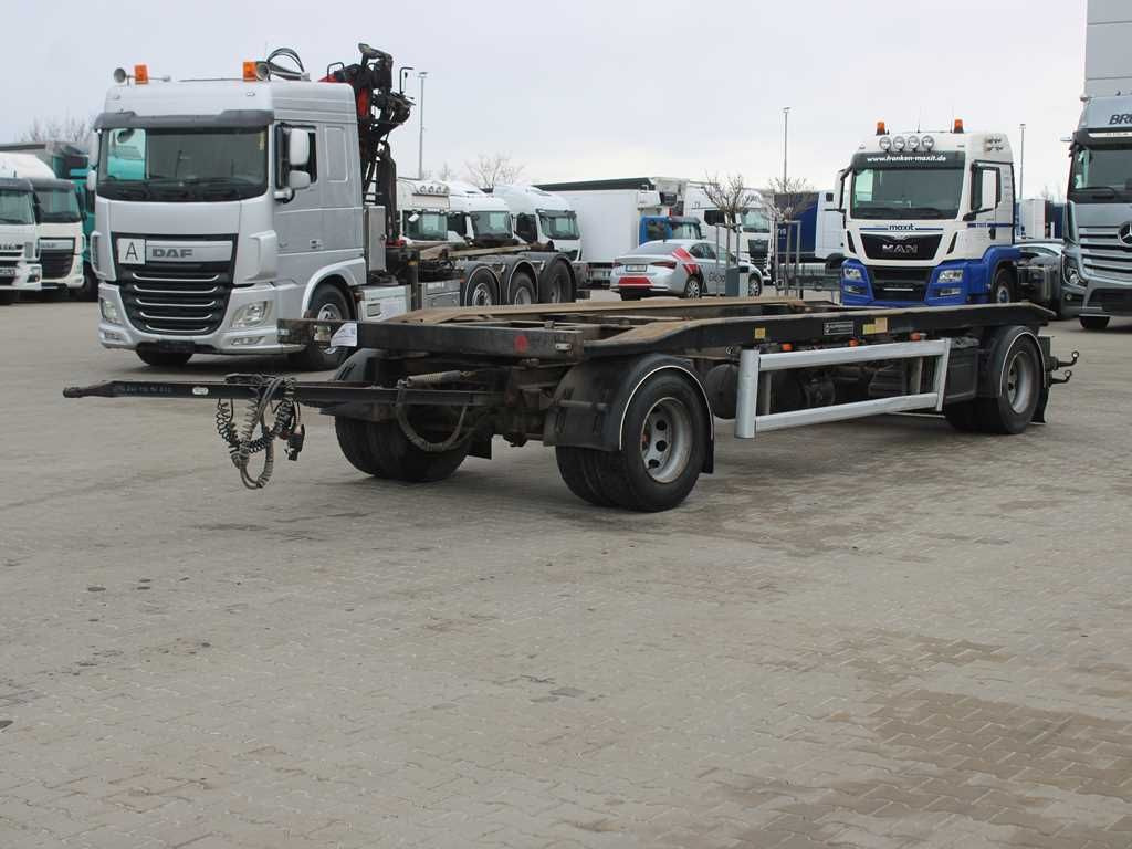 Hüffermann HAR 18.70, AXLES SAF, PNEU 80% - Abrollanhänger/ Absetzanhänger: das Bild 1 Hüffermann HAR 18.70, AXLES SAF, PNEU 80% - Abrollanhänger/ Absetzanhänger: das Bild 1