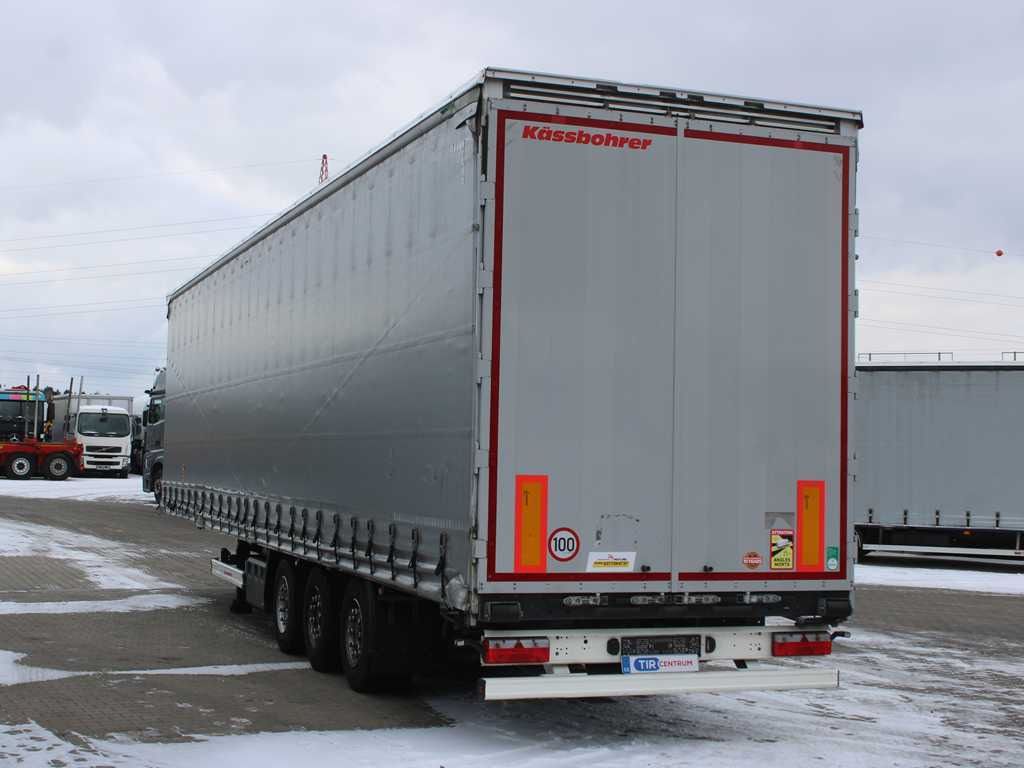 Kässbohrer MAXIMA, LOWDECK, LIFTING AXLE, MULTILOCK, LIFTING ROOF - Planenauflieger: das Bild 5 Kässbohrer MAXIMA, LOWDECK, LIFTING AXLE, MULTILOCK, LIFTING ROOF - Planenauflieger: das Bild 5