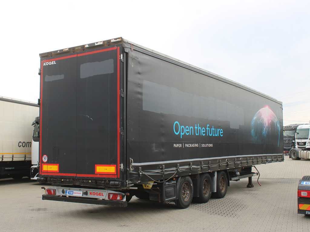 Kögel SN24, LOWDECK, SAF, MULTILOCK, LIFTING AXLE, LIFTING ROOF - Planenauflieger: das Bild 4 Kögel SN24, LOWDECK, SAF, MULTILOCK, LIFTING AXLE, LIFTING ROOF - Planenauflieger: das Bild 4