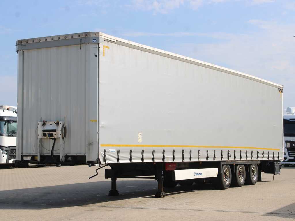 Krone SD, LOWDECK, LIFTING AXLE, MULTILOCK, SAF, LIFTING ROOF - Planenauflieger: das Bild 1 Krone SD, LOWDECK, LIFTING AXLE, MULTILOCK, SAF, LIFTING ROOF - Planenauflieger: das Bild 1
