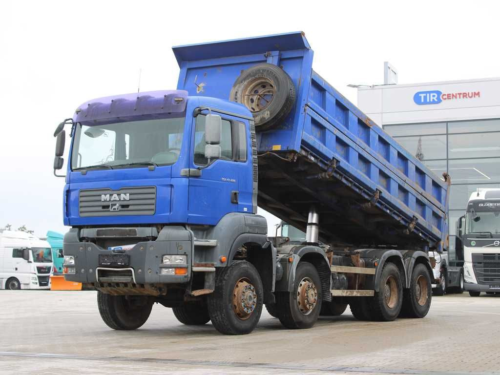 MAN TGA 41.480, 8X6, THREE-SIDED, EURO 3, RETARDER - Kipper: das Bild 1 MAN TGA 41.480, 8X6, THREE-SIDED, EURO 3, RETARDER - Kipper: das Bild 1