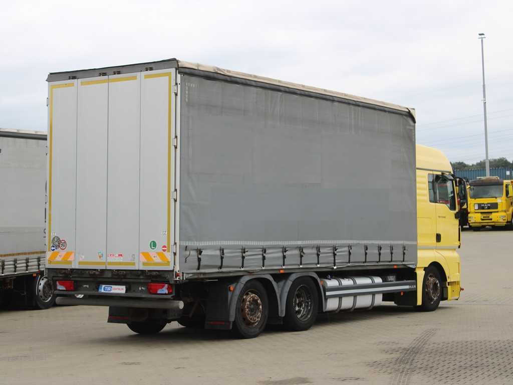 MAN TGX 24.440, EURO 5EEV, 6X2, AIR SUSPENSION - Plane LKW: das Bild 4 MAN TGX 24.440, EURO 5EEV, 6X2, AIR SUSPENSION - Plane LKW: das Bild 4