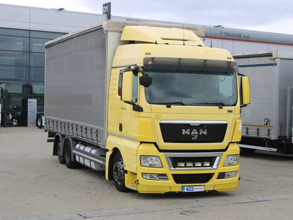 MAN TGX 24.440, EURO 5EEV, 6X2, AIR SUSPENSION - Plane LKW: das Bild 3 MAN TGX 24.440, EURO 5EEV, 6X2, AIR SUSPENSION - Plane LKW: das Bild 3