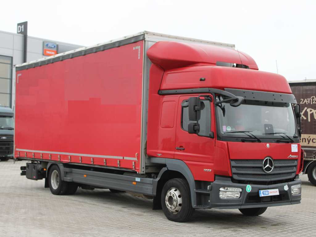 Mercedes-Benz ATEGO 1223, EURO 6, NAVIGATION, TIRES 80% - Plane LKW: das Bild 2 Mercedes-Benz ATEGO 1223, EURO 6, NAVIGATION, TIRES 80% - Plane LKW: das Bild 2