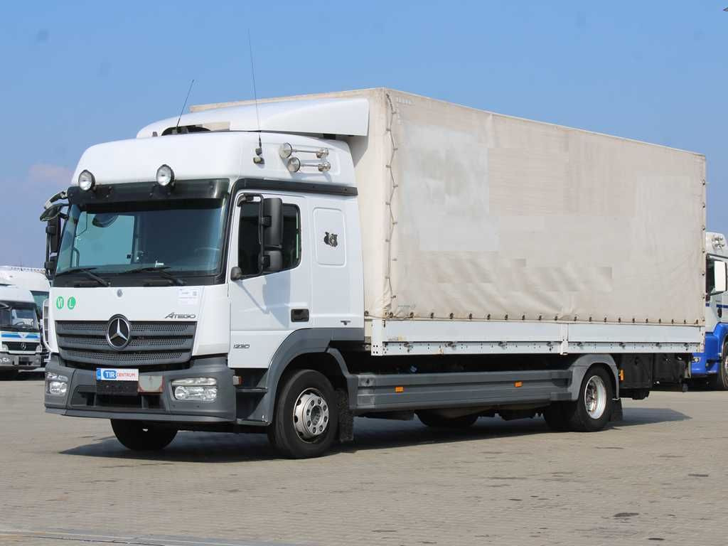 Mercedes-Benz ATEGO 1230, EURO 6, TAIL LIFT, SIDEWALLS - Plane LKW: das Bild 1 Mercedes-Benz ATEGO 1230, EURO 6, TAIL LIFT, SIDEWALLS - Plane LKW: das Bild 1