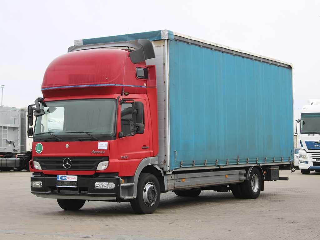 Mercedes-Benz ATEGO 1529 L, SLEEPING BODY, EURO 5 - Plane LKW: das Bild 1 Mercedes-Benz ATEGO 1529 L, SLEEPING BODY, EURO 5 - Plane LKW: das Bild 1