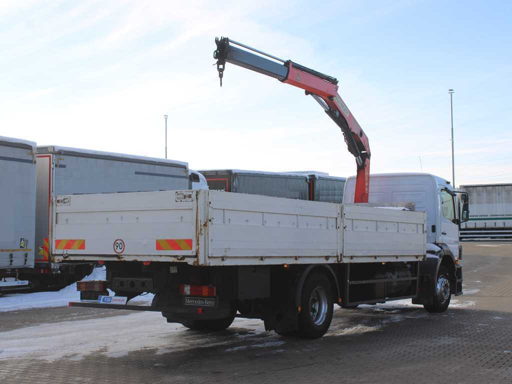 Mercedes-Benz ATEGO 1828, EURO 5, SIDE BOARD, HYDRAULIC ARM PALFINGER PK10000 - Pritsche LKW, Autokran: das Bild 4 Mercedes-Benz ATEGO 1828, EURO 5, SIDE BOARD, HYDRAULIC ARM PALFINGER PK10000 - Pritsche LKW, Autokran: das Bild 4