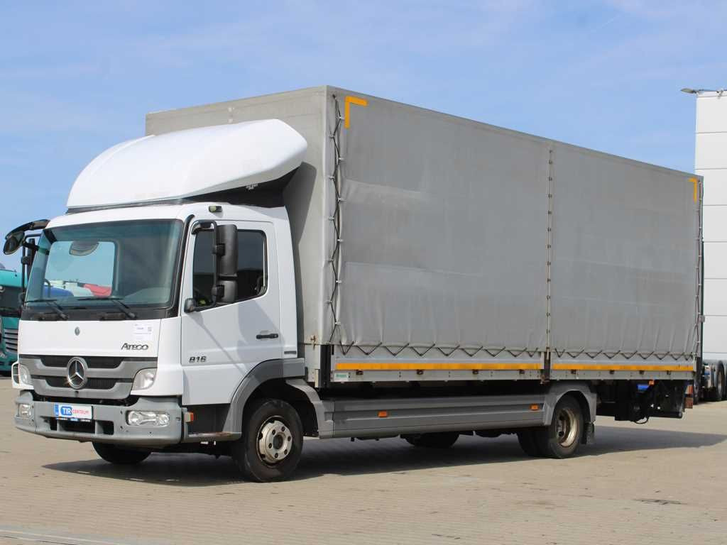 Mercedes-Benz ATEGO 816, EURO 5, TAIL LIFT, SIDEWALLS - Planen Transporter: das Bild 1 Mercedes-Benz ATEGO 816, EURO 5, TAIL LIFT, SIDEWALLS - Planen Transporter: das Bild 1